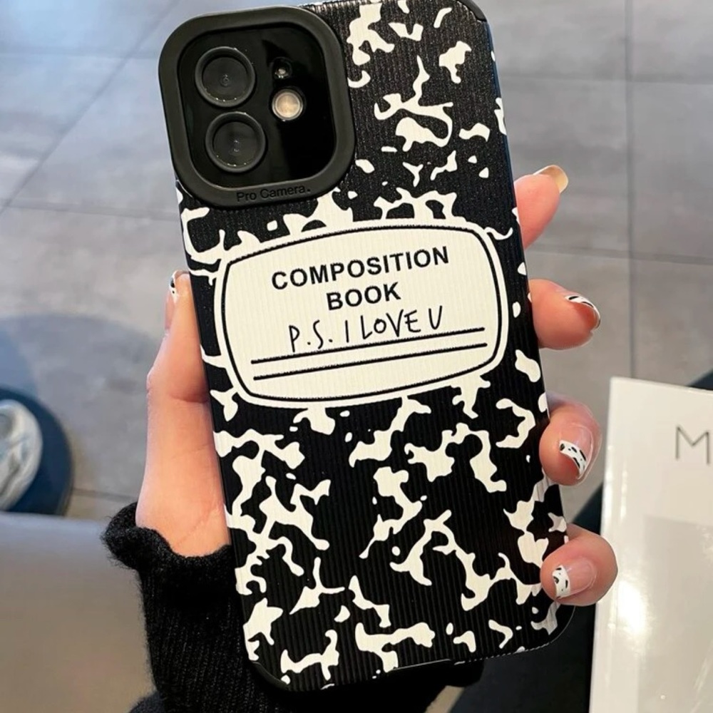 Composition notebook IPhone 12 Pro Max case